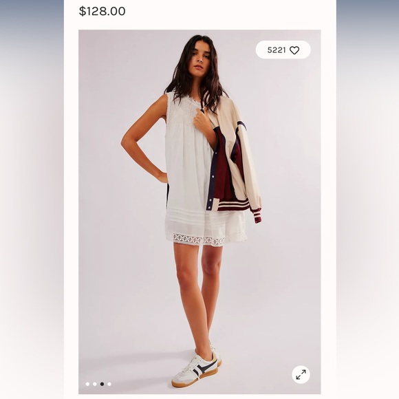 Free people white dress - Picture 3 of 5